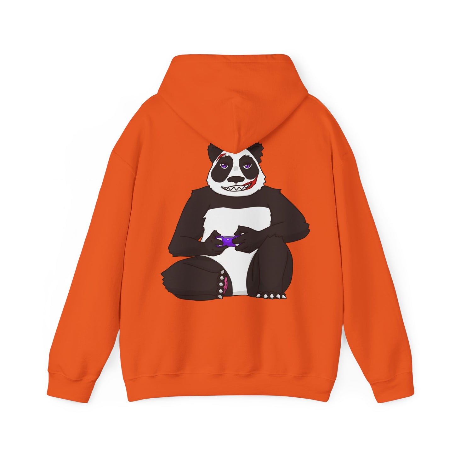 Sweatshirt Mixte- Empreinte Noir & Panda (unisex)