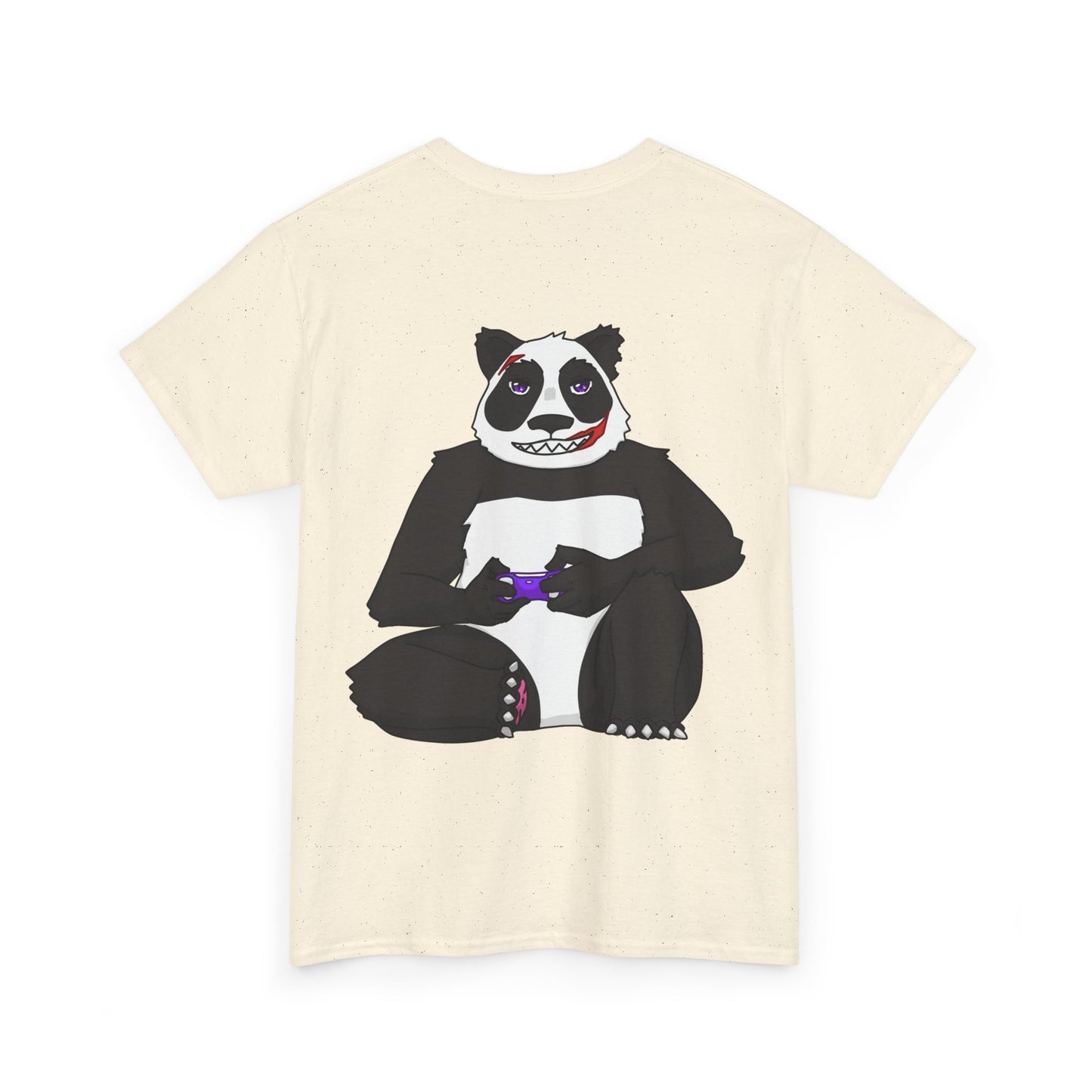 T-shirt Street Panda- Empreinte Noir & panda (unisex)