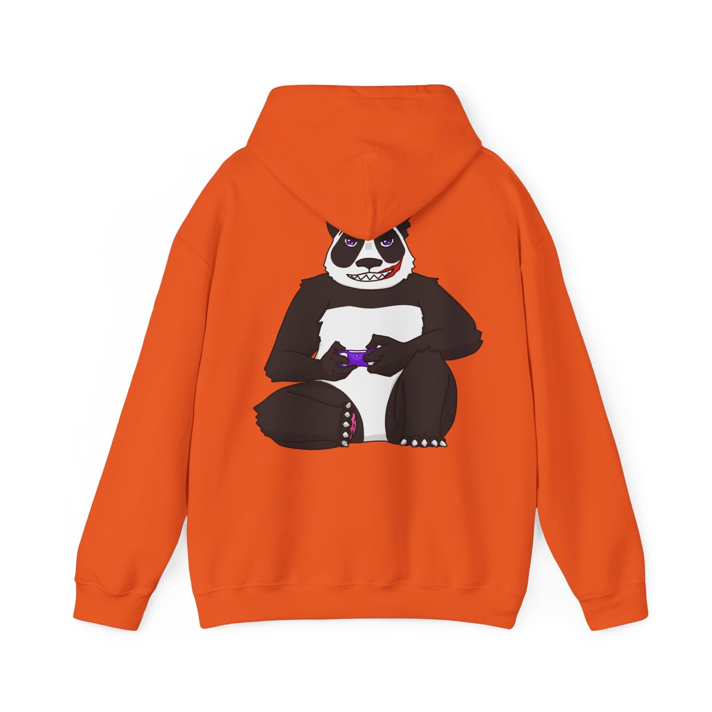 Sweatshirt Falka-Show -Empreinte Blanc & Panda (unisex)