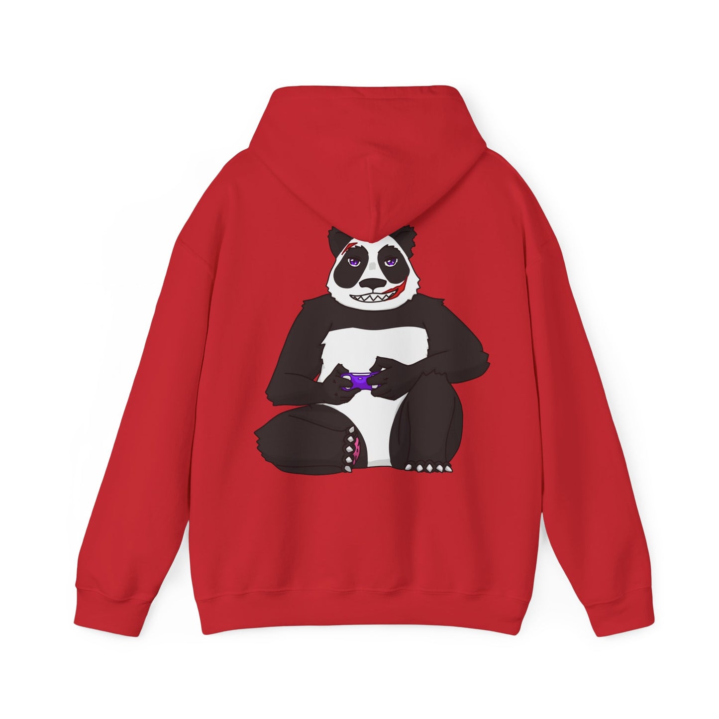 Sweatshirt Mixte- Empreinte Noir & Panda (unisex)