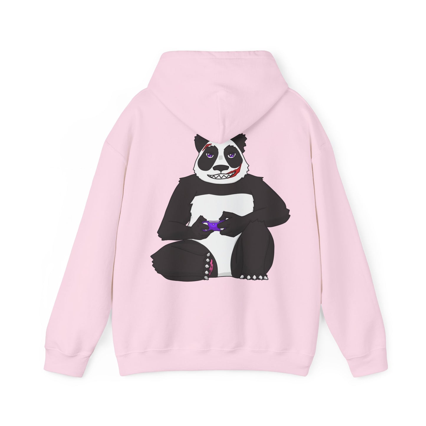 Sweatshirt Mixte- Empreinte Noir & Panda (unisex)